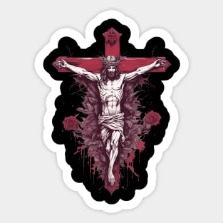 Jesus Christ Forgive As God Forgave You Sticker